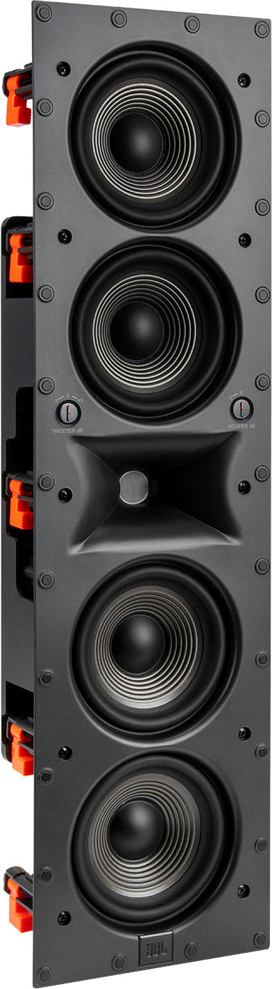 JBL - Studio 6 Quad-5.25" 2-Way In-Wall Speaker (Each) - Black_10