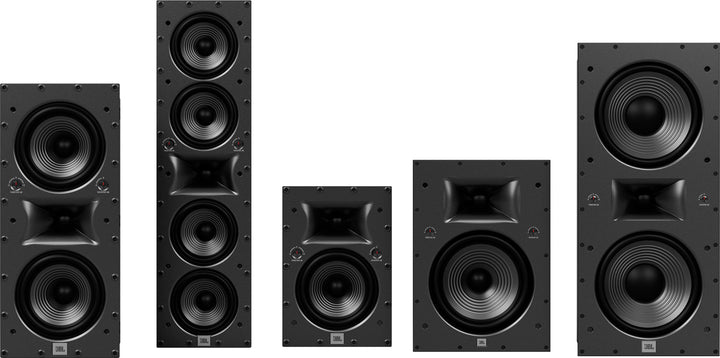 JBL - Studio 6 Quad-5.25" 2-Way In-Wall Speaker (Each) - Black_2