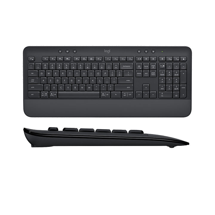 Logitech - Signature MK650 Combo for Business Full-size Wireless Keyboard and Mouse Bundle with Secure Logi Bolt Receiver - Graphite_1