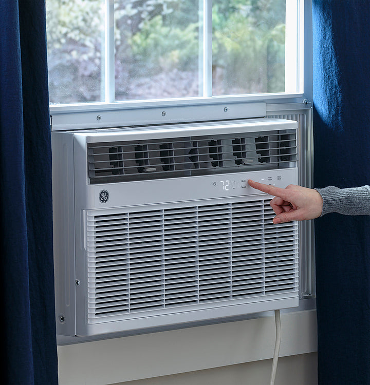GE - 550 Sq. Ft. 12200 BTU Smart Window Air Conditioner and 10800 BTU Heater - White_5