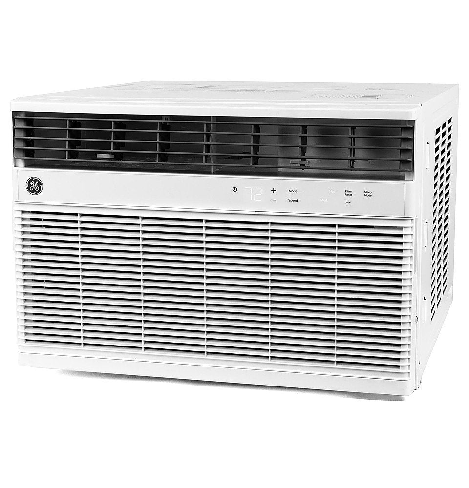 GE - 550 Sq. Ft. 12200 BTU Smart Window Air Conditioner and 10800 BTU Heater - White_7