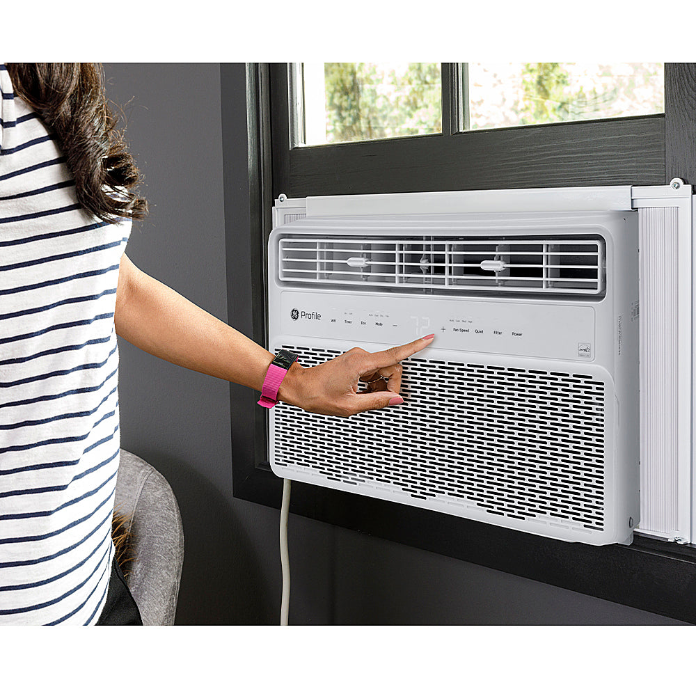 Profile - 700 Sq. Ft. 14000 BTU Smart Window Air Conditioner - White_3