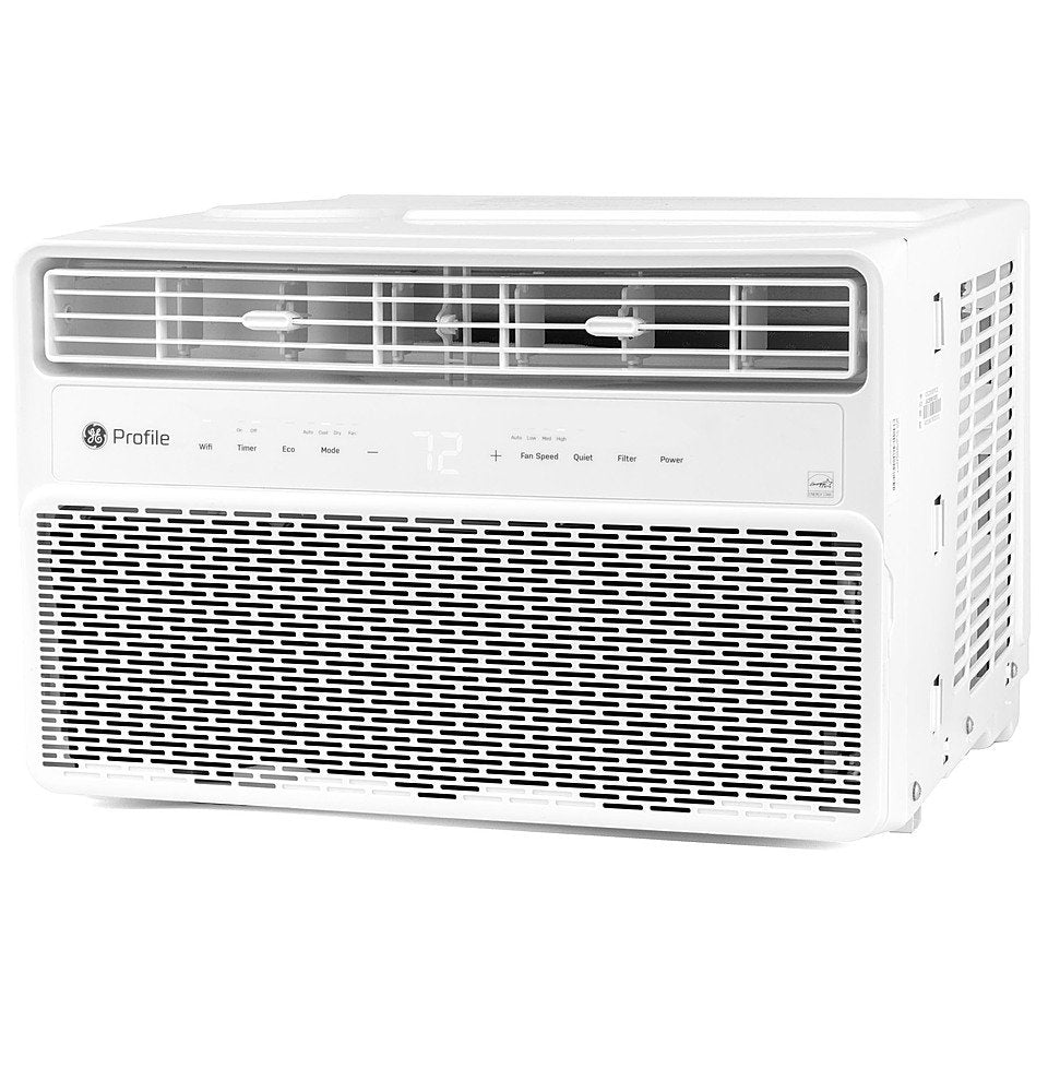 Profile - 450 Sq. Ft. 10000 BTU Smart Window Air Conditioner - White_0