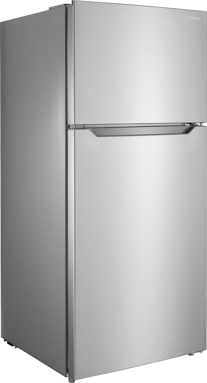 Insignia™ - 14.2 Cu. Ft. Top-Freezer Refrigerator with ENERGY STAR Certification - Stainless Steel_9