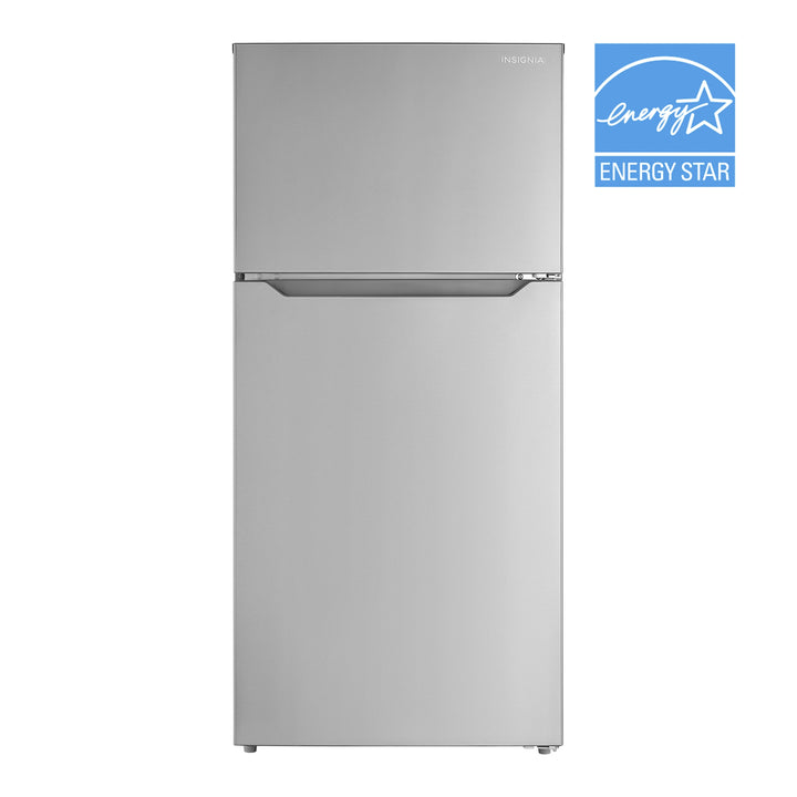 Insignia™ - 14.2 Cu. Ft. Top-Freezer Refrigerator with ENERGY STAR Certification - Stainless Steel_6