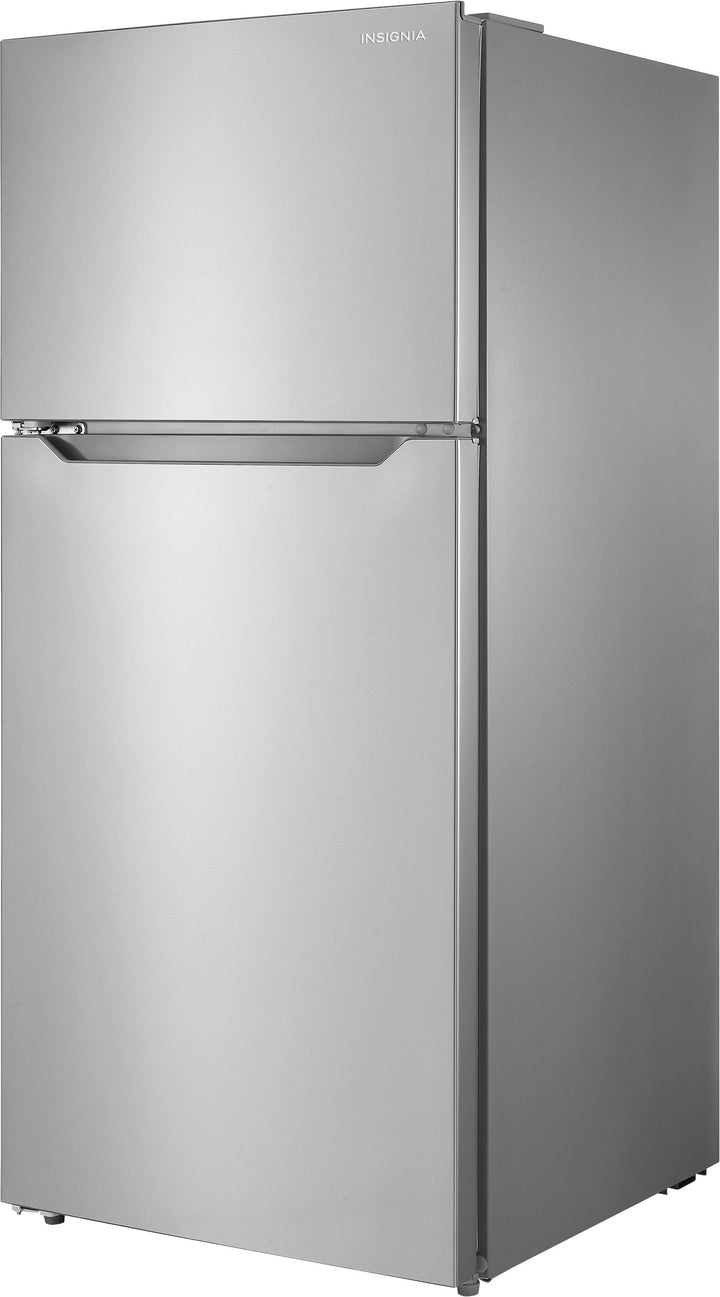 Insignia™ - 14.2 Cu. Ft. Top-Freezer Refrigerator with ENERGY STAR Certification - Stainless Steel_10