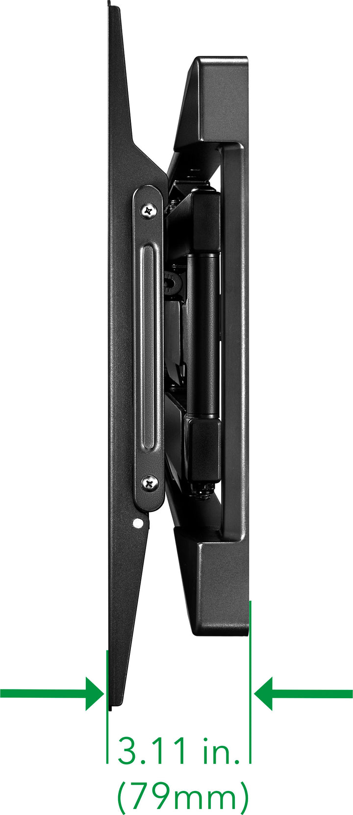 Insignia™ - Full-Motion TV Wall Mount for Most 42"–90" TVs — Extends 22" - Black_3