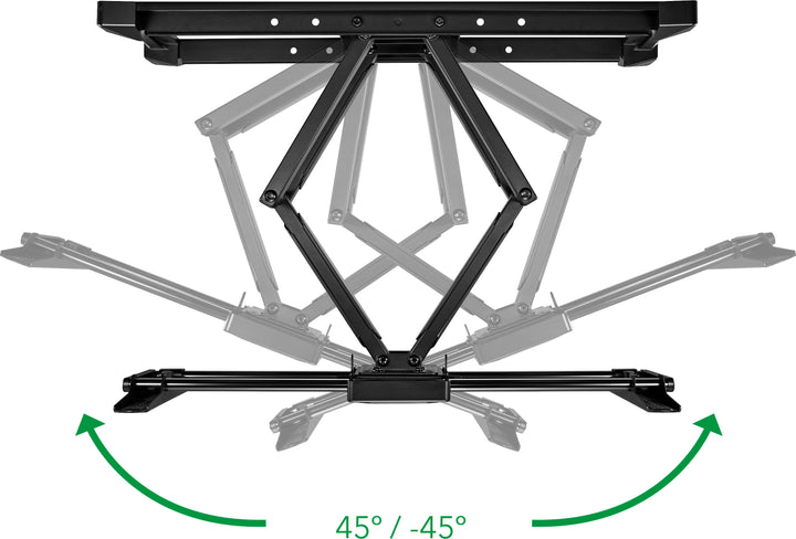 Insignia™ - Full-Motion TV Wall Mount for Most 42"–90" TVs — Extends 22" - Black_6