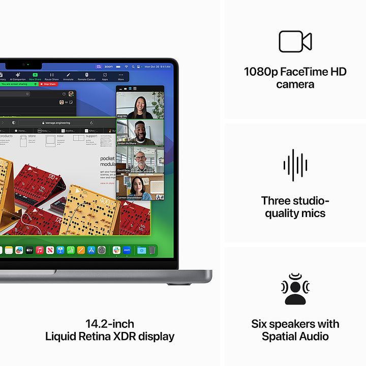 Apple - Geek Squad Certified Refurbished MacBook Pro 14" Laptop - M3 chip - 8GB Memory - 10-core GPU - 1TB SSD - Space Gray_3