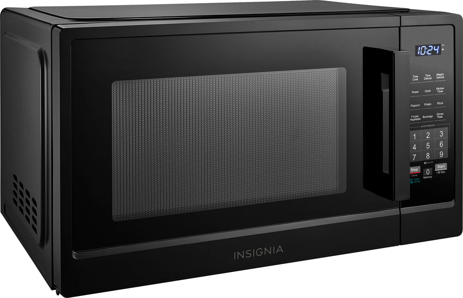 Insignia™ - 1.1 Cu. Ft. Countertop Microwave - Black_0