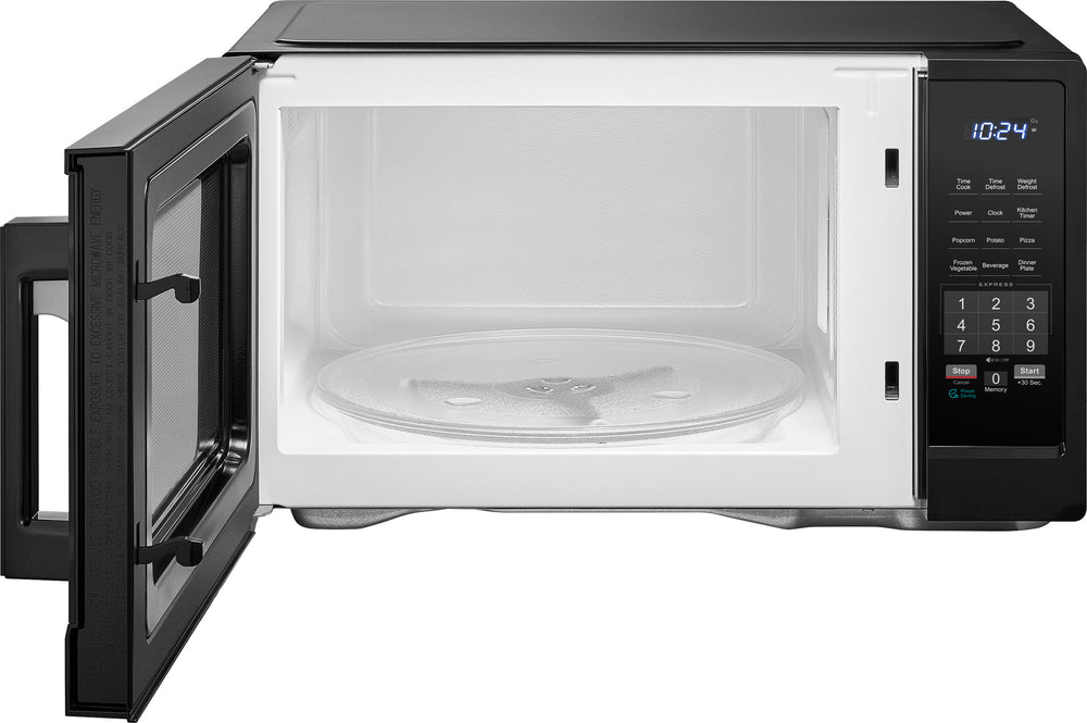 Insignia™ - 1.1 Cu. Ft. Countertop Microwave - Black_1