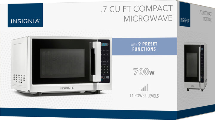 Insignia™ - .7 Cu. Ft. Compact Microwave - White_3