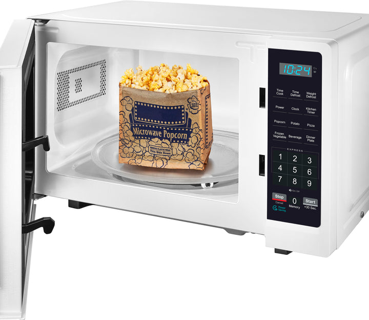 Insignia™ - .7 Cu. Ft. Compact Microwave - White_7