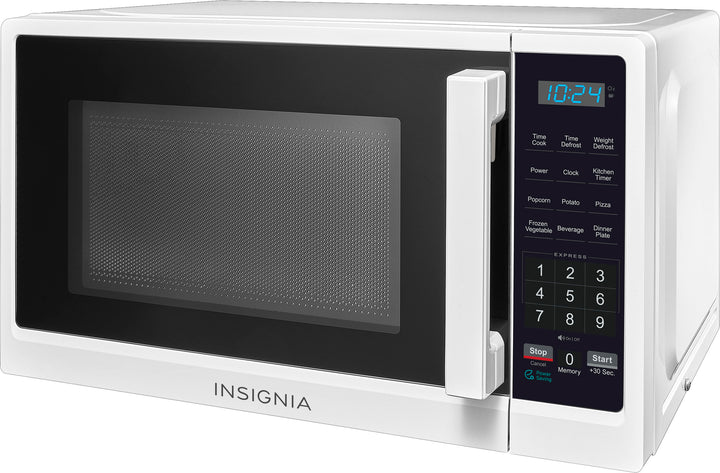 Insignia™ - .7 Cu. Ft. Compact Microwave - White_12