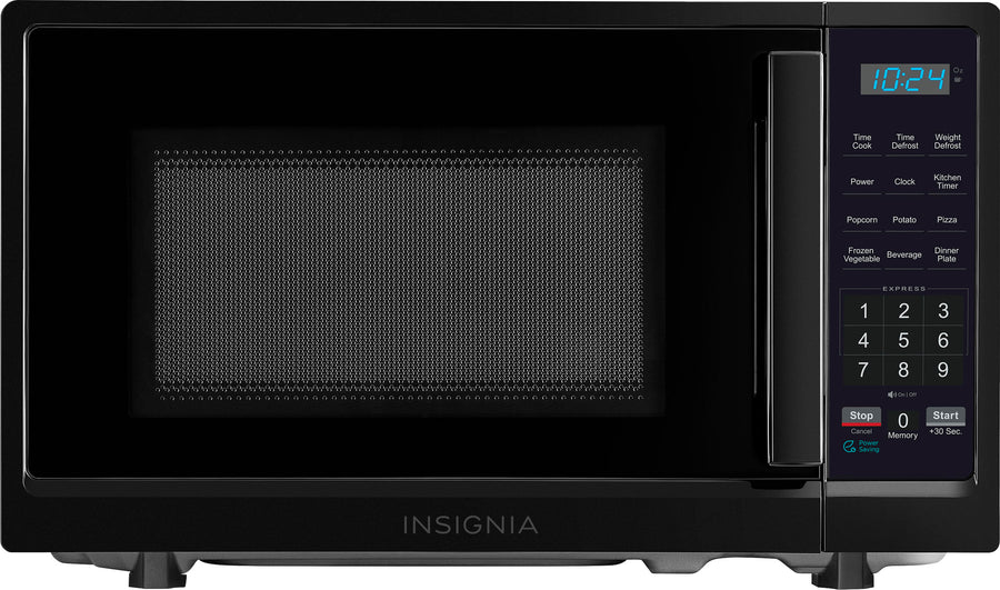 Insignia™ - .7 Cu. Ft. Compact  Microwave - Black_0