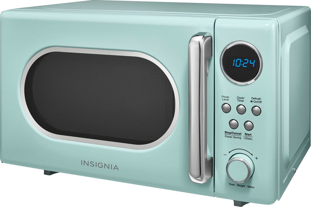 Insignia™ - .7 Cu. Ft. Retro Compact Microwave - Mint_11