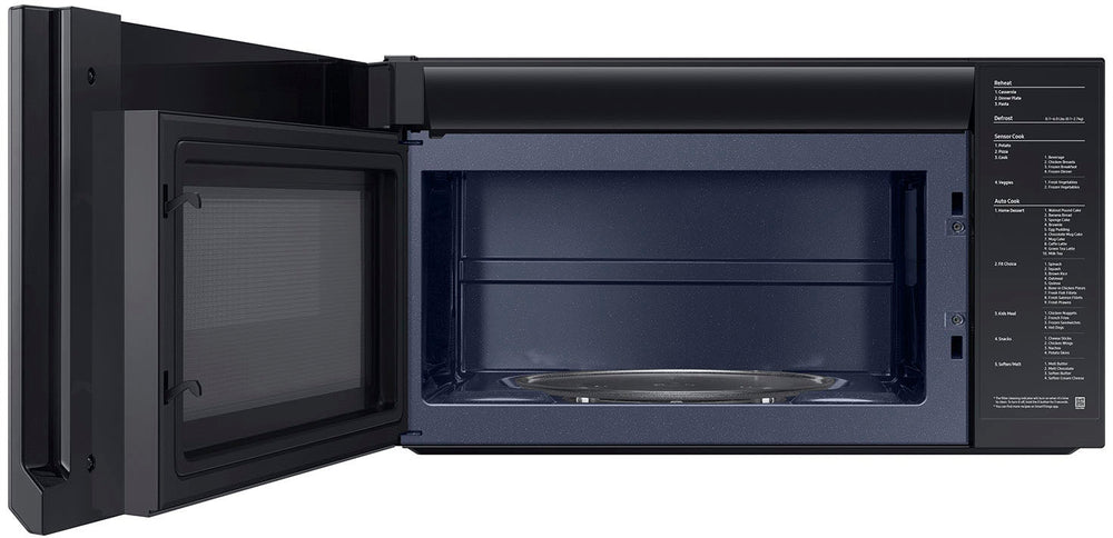 Samsung - 2.1 Cu. Ft. Over-the-Range Microwave with Sensor Cooking and Wi-Fi Connectivity - Stainless Steel_1