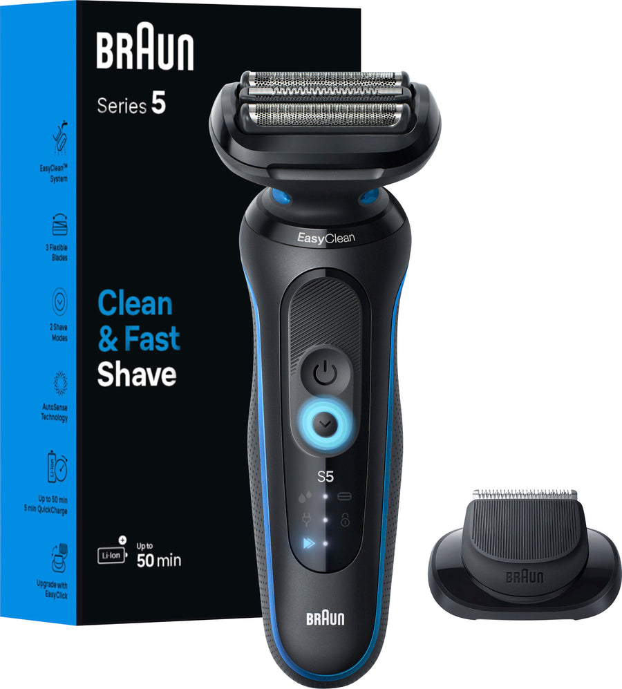 Braun Series 5 Wet/Dry Electric Shaver - Blue_0