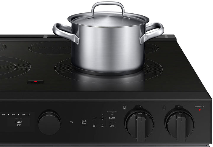 Samsung - Bespoke 6.3 Cu. Ft. Slide-In Electric Range with Air Sous Vide - Stainless Steel_7