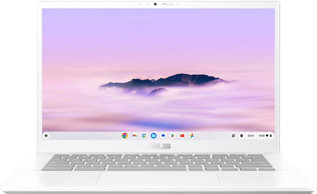 ASUS - 14" Chromebook Plus Laptop - Intel Core i5 1335U - 8GB Memory - 128GB SSD - Pearl White_12