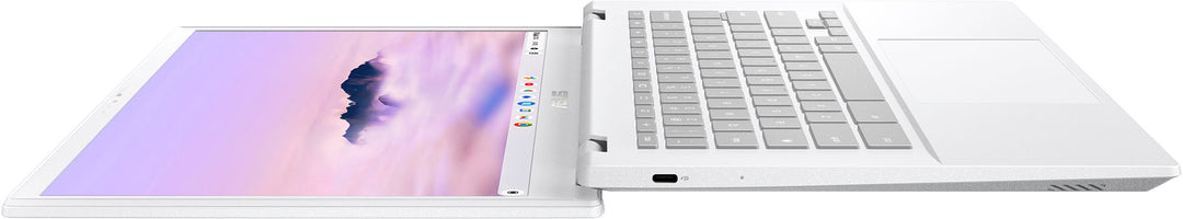 ASUS - 14" Chromebook Plus Laptop - Intel Core i5 1335U - 8GB Memory - 128GB SSD - Pearl White_2