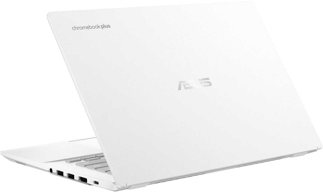 ASUS - 14" Chromebook Plus Laptop - Intel Core i5 1335U - 8GB Memory - 128GB SSD - Pearl White_10