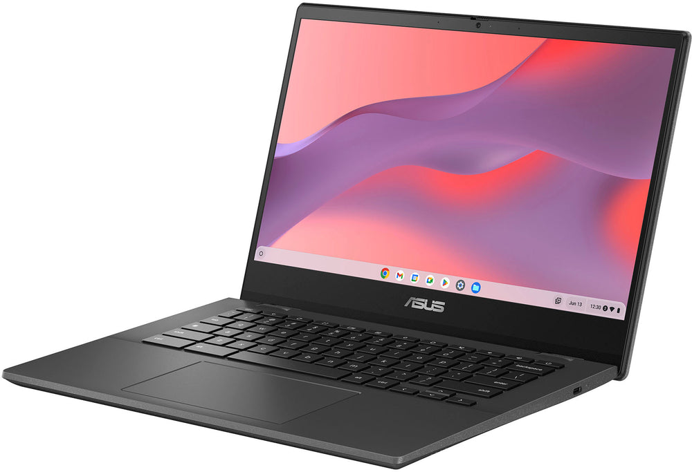 ASUS - 14" Chromebook Laptop - MediaTek Kompanio 520 - 4GB Memory - 64GB eMMC - Gravity Gray_1