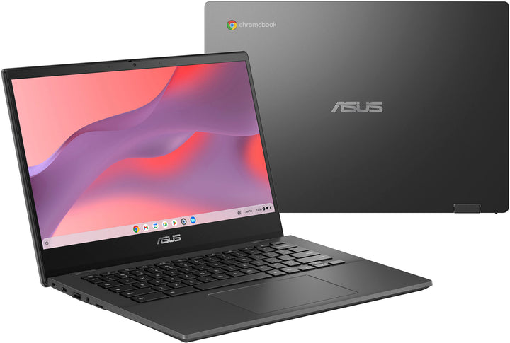 ASUS - 14" Chromebook Laptop - MediaTek Kompanio 520 - 4GB Memory - 64GB eMMC - Gravity Gray_12