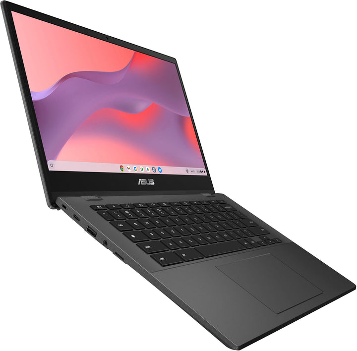 ASUS - 14" Chromebook Laptop - MediaTek Kompanio 520 - 4GB Memory - 64GB eMMC - Gravity Gray_13