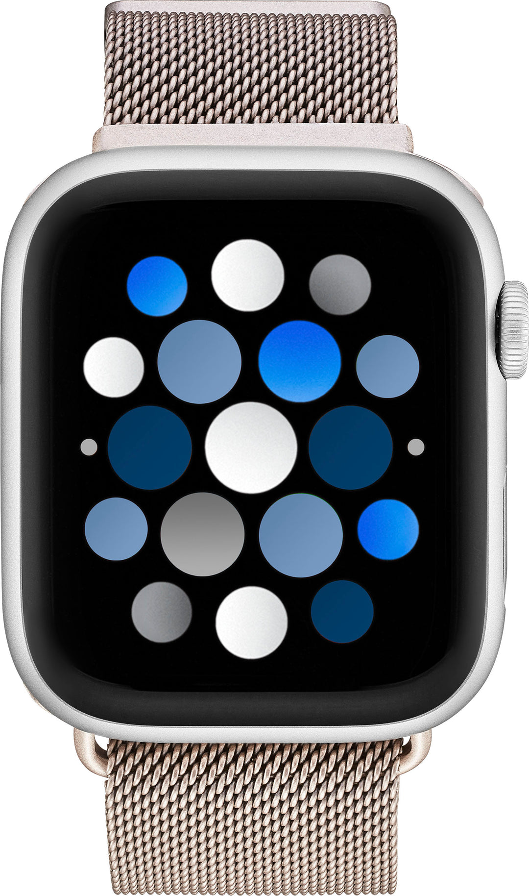 Insignia™ - Stainless Steel Mesh Band for Apple Watch 42mm, 44mm, 45mm, SE, Ultra 49mm and Ultra 2 49mm - Champagne_1