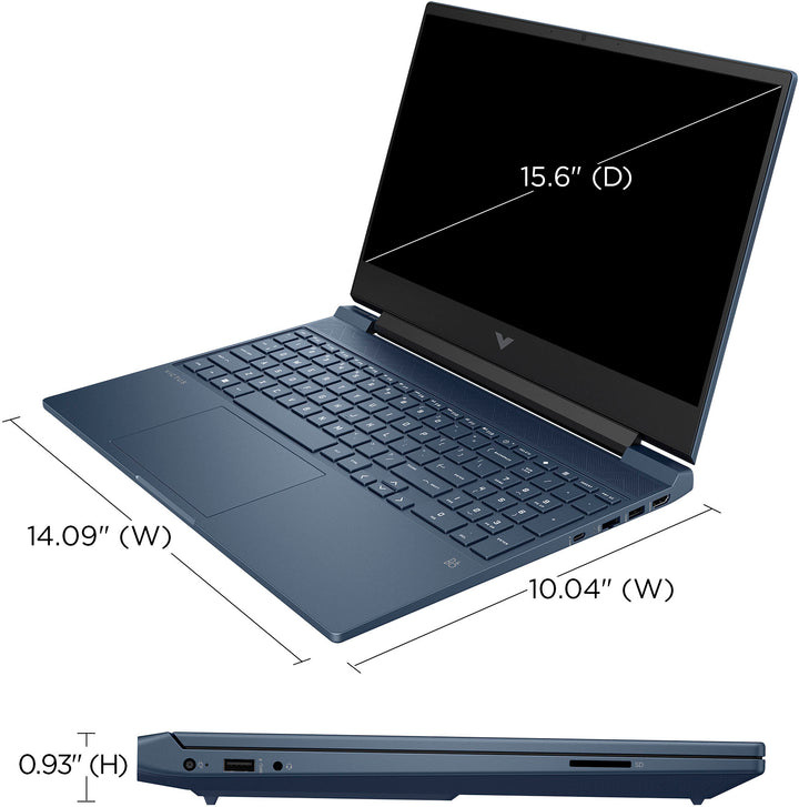 HP - Victus 15.6" Full HD 144Hz Gaming Laptop - Intel Core i5 - 8GB Memory - NVIDIA GeForce RTX 3050 - 512GB SSD - Performance Blue_3