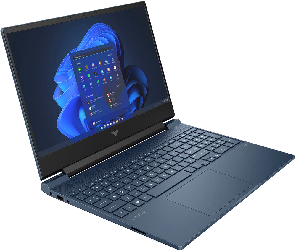 HP - Victus 15.6" Full HD 144Hz Gaming Laptop - Intel Core i5 - 8GB Memory - NVIDIA GeForce RTX 3050 - 512GB SSD - Performance Blue_1