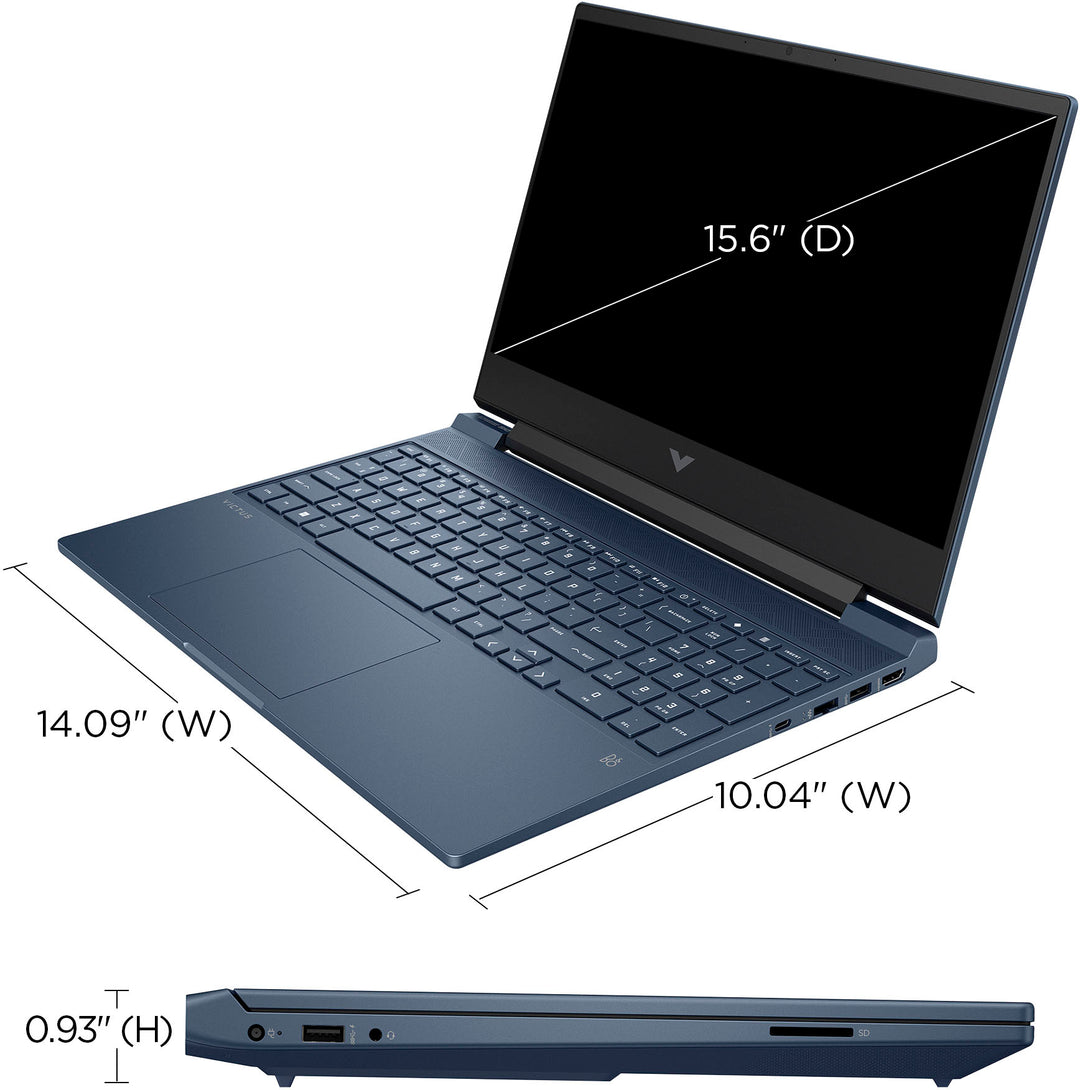HP - Victus 15.6" Full HD 144Hz Gaming Laptop - Intel Core i7 - 16GB Memory - NVIDIA GeForce RTX 4050 - 512GB SSD - Performance Blue_3