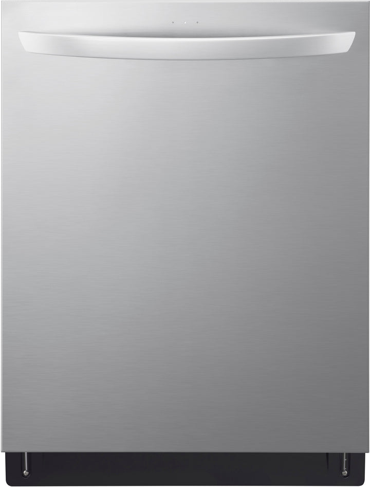 LG - Top Control Smart Built-in Stainless Steel Tub Dishwasher with 3rd Rack, QuadWash Pro and 46dBA - Stainless Steel_0