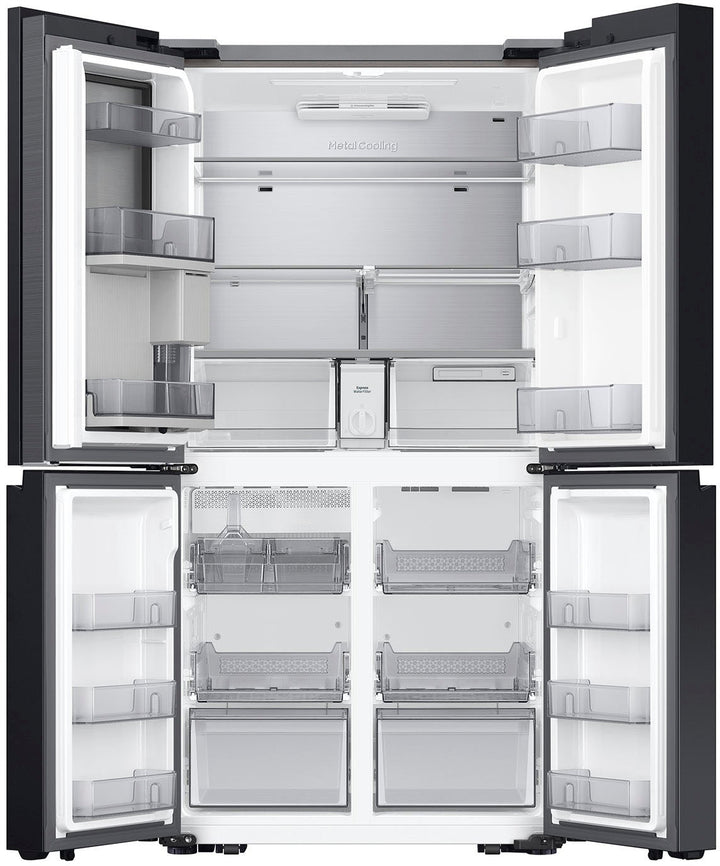 Samsung - Bespoke 29 Cu. Ft. 4-Door Flex French Door Refrigerator with Beverage Center - Stainless Steel_5