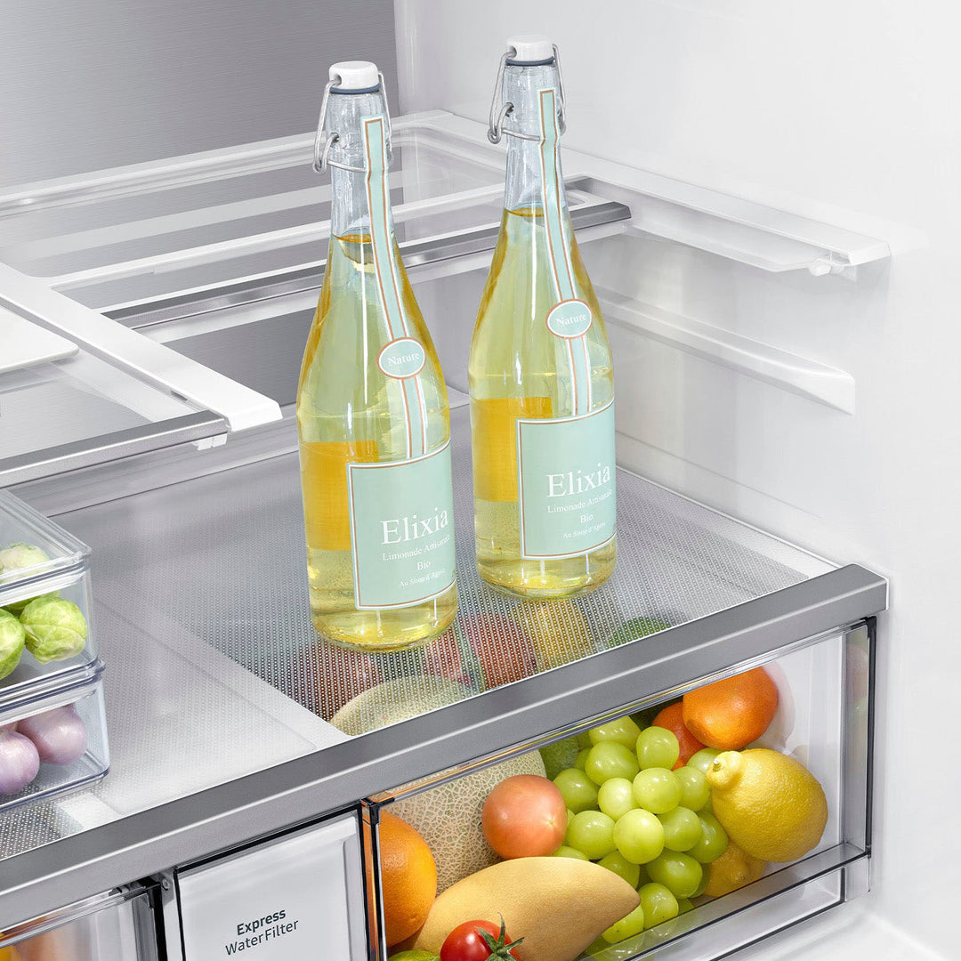 Samsung - Bespoke 29 Cu. Ft. 4-Door Flex French Door Refrigerator with Beverage Center - Stainless Steel_9