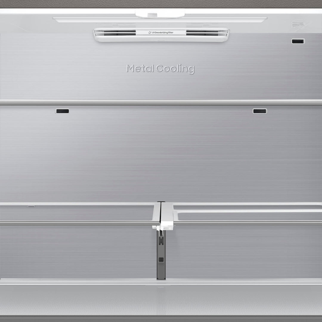 Samsung - Bespoke 29 Cu. Ft. 4-Door Flex French Door Refrigerator with Beverage Center - Stainless Steel_11