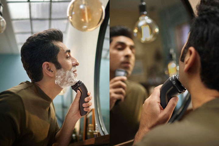 Philips Norelco CareTouch, Rechargeable Wet/Dry Electric Shaver with Pop-Up Trimmer - Ash Gold_3