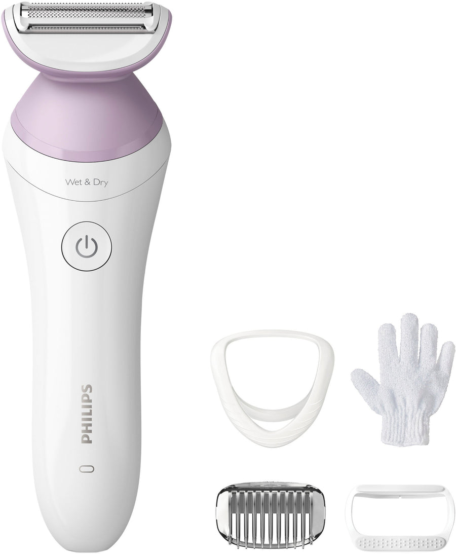 Philips Lady Electric Shaver Series 6000 - White_0