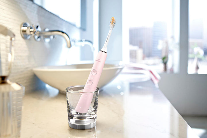 Philips Sonicare DiamondClean Smart Electric, Rechargeable Toothbrush for Complete Oral Care – 9300 Series - Pink_3