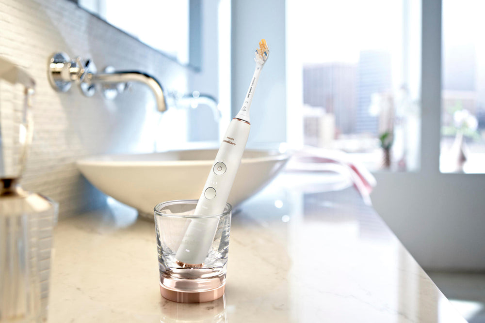 Philips Sonicare DiamondClean Smart Electric, Rechargeable Toothbrush for Complete Oral Care  - 9300 Series - Rose Gold_1