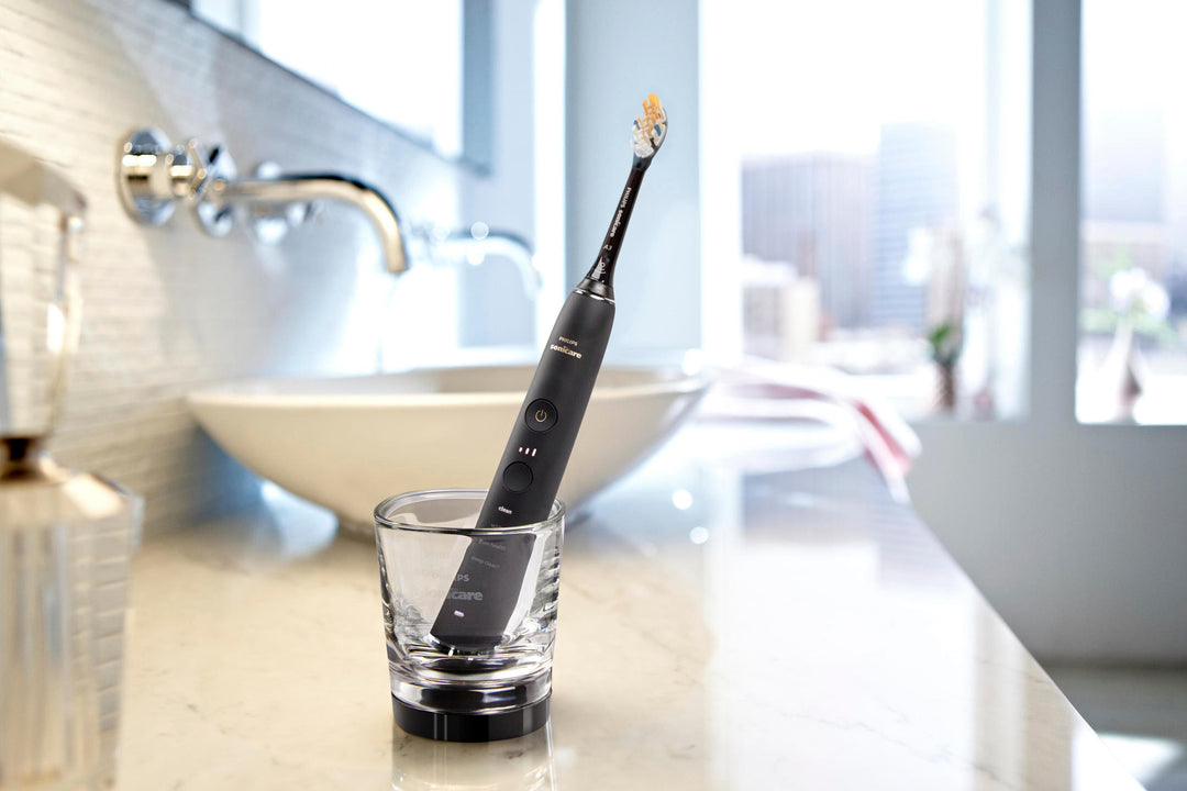 Philips Sonicare DiamondClean Smart Electric, Rechargeable Toothbrush for Complete Oral Care – 9300 Series - Black_2