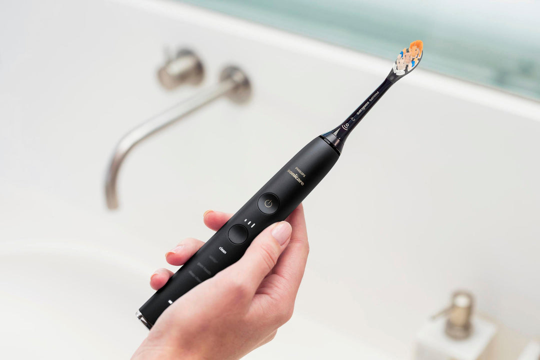 Philips Sonicare DiamondClean Smart Electric, Rechargeable Toothbrush for Complete Oral Care – 9300 Series - Black_3