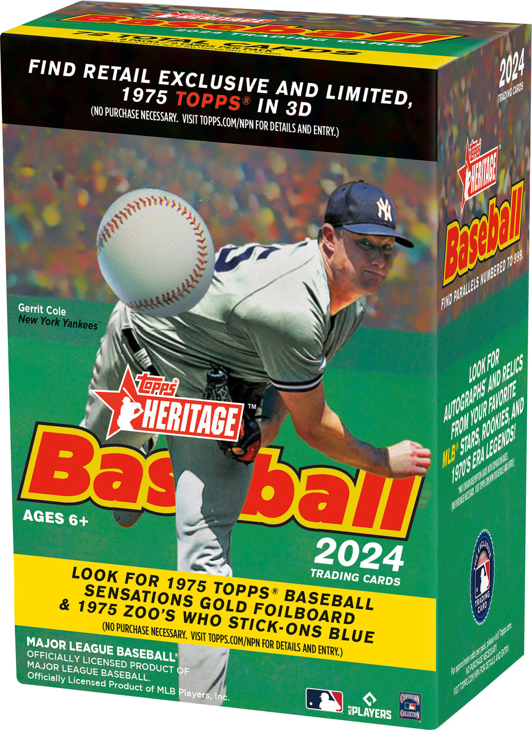 2024 Topps Heritage Baseball Blaster Box_0