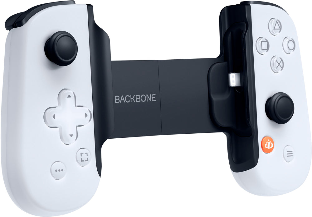 Backbone One - PlayStation Edition (Lightning) - Mobile Gaming Controller for iPhone - 2nd Gen - White - White_1