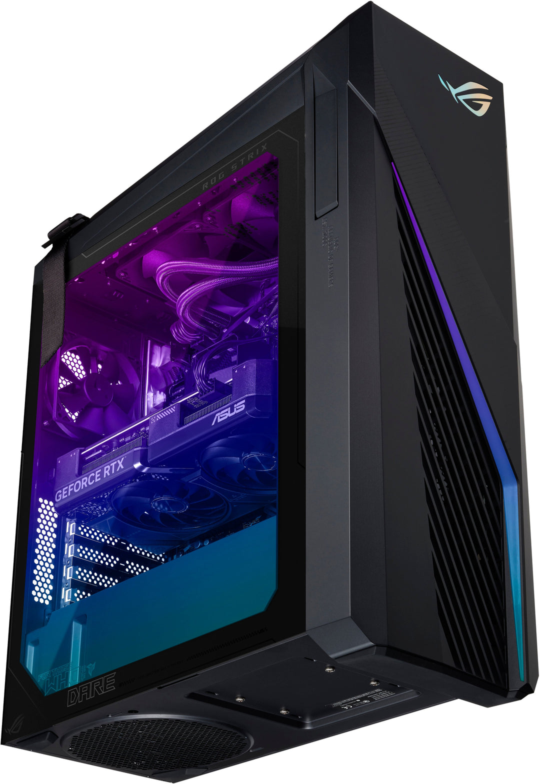 ASUS - ROG Gaming Desktop - Intel Core i7-14700F - 32GB Memory - NVIDIA GeForce RTX 4060Ti - 2TB SSD - Black - Gray_8