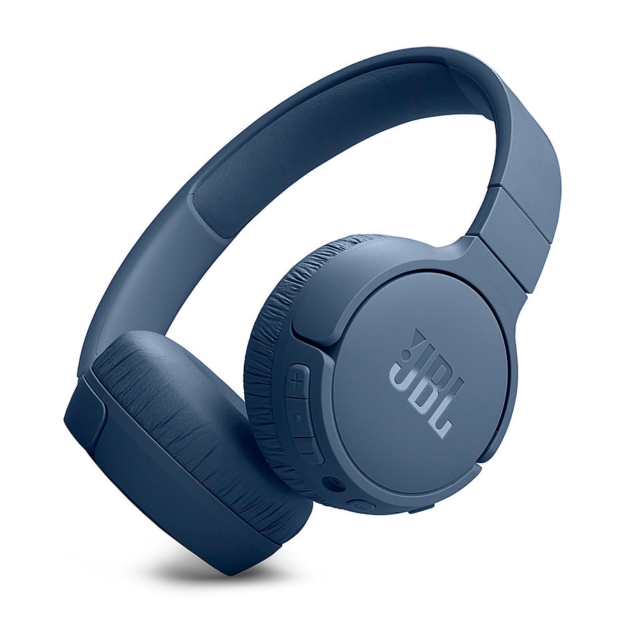 JBL - Adaptive Noise Cancelling Wireless On-Ear Headphone - Blue_0