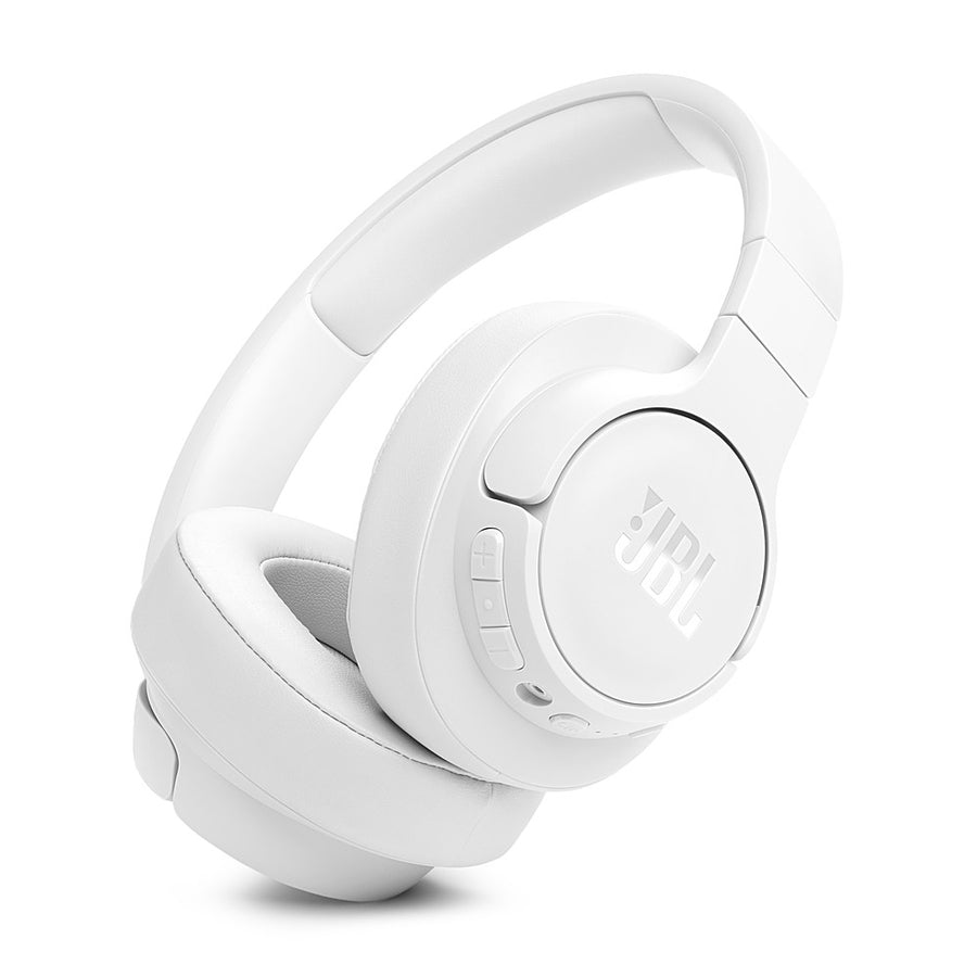 JBL - Adaptive Noise Cancelling Wireless Over-Ear Headphone - White_0