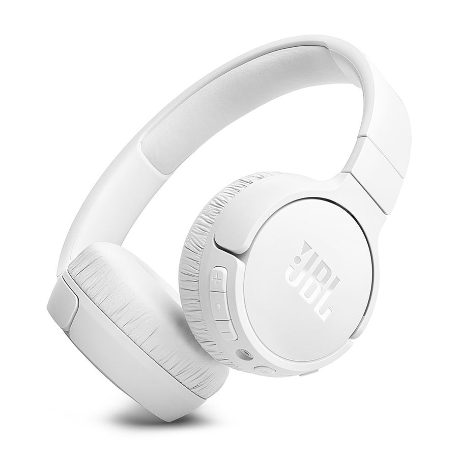 JBL - Adaptive Noise Cancelling Wireless On-Ear Headphone - White_0