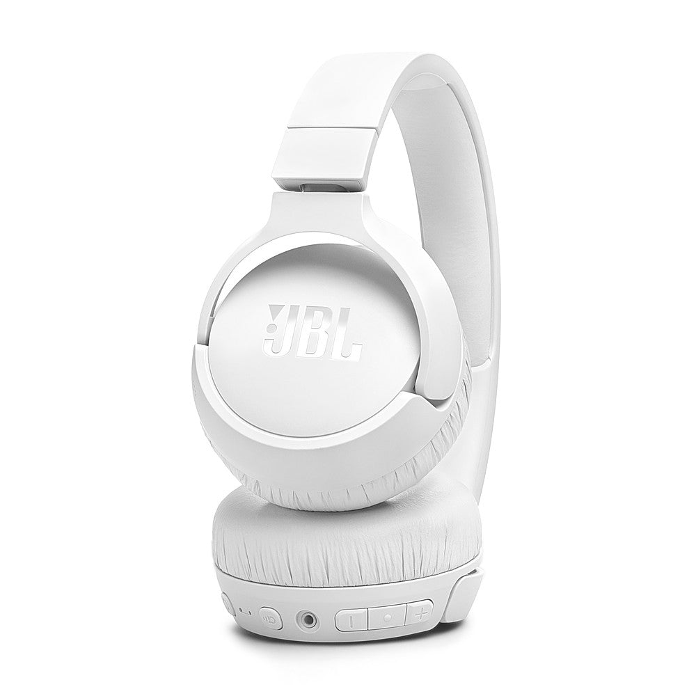JBL - Adaptive Noise Cancelling Wireless On-Ear Headphone - White_4